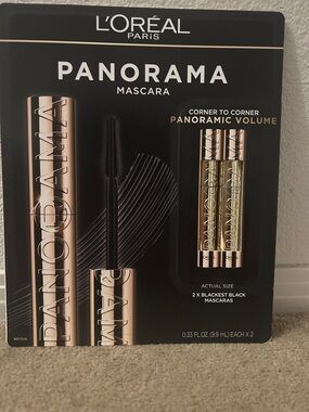 L'Oreal Panorama Mascara - Black and Rose Gold